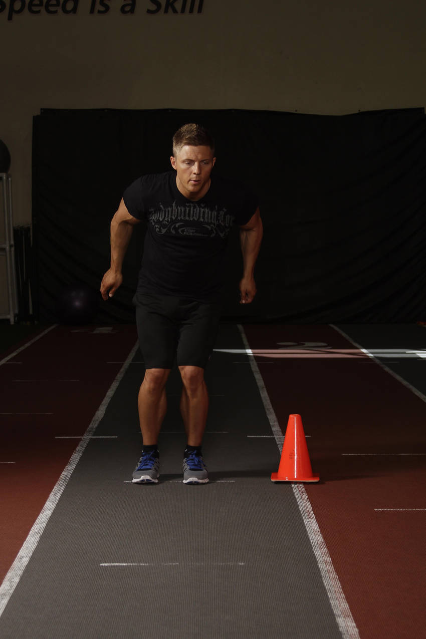 Sprint con Salto Lateral