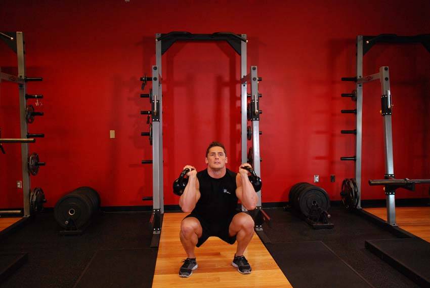 Kettlebell Thruster