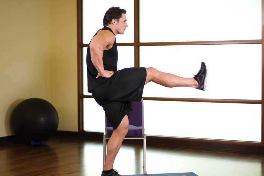 Front Leg Raises